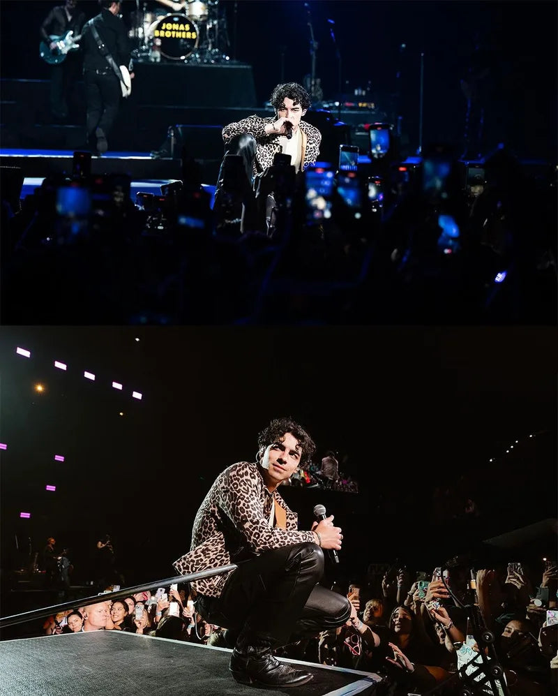 Jonas Brothers con piezas de Montserrat Messeguer