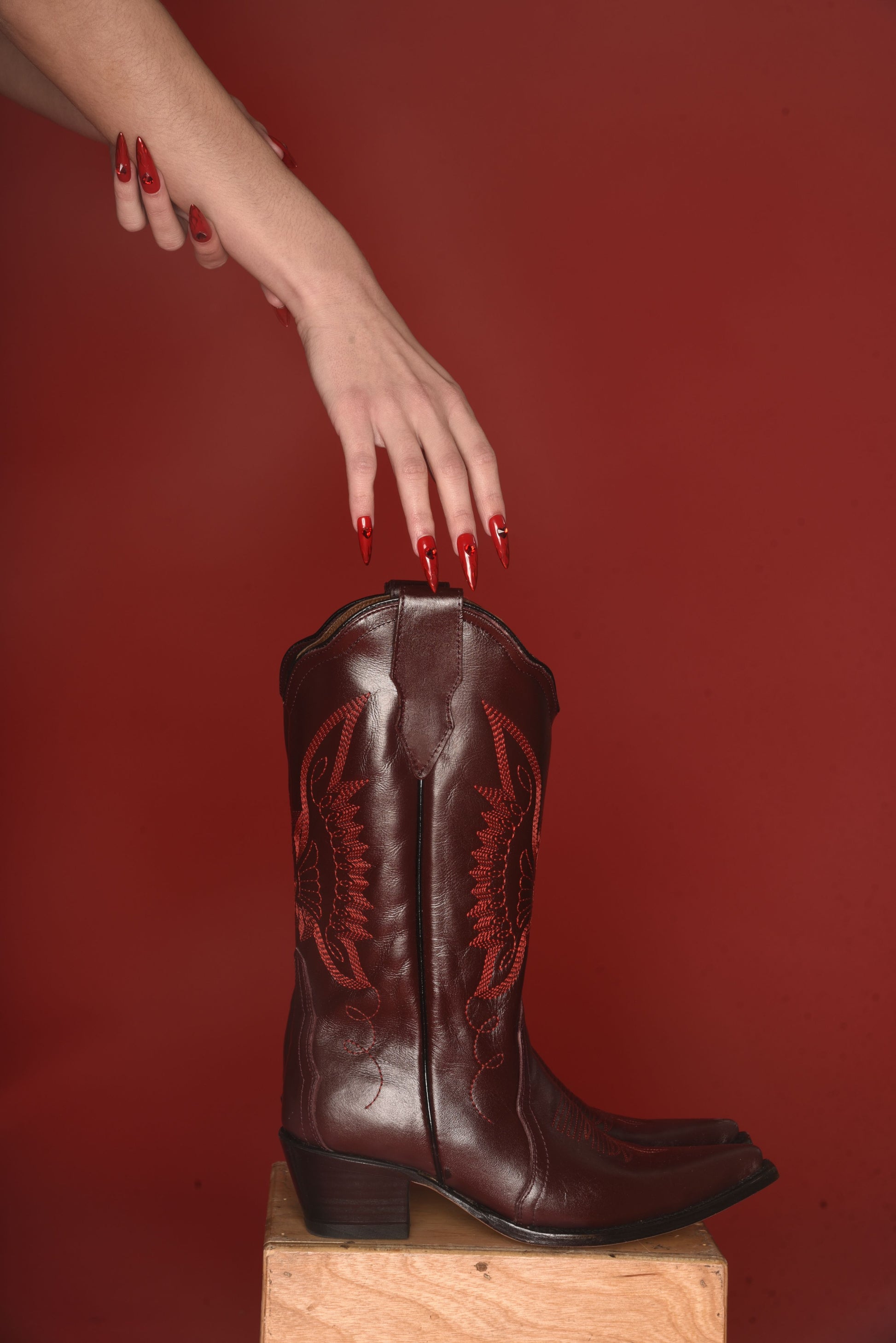 Outfit Botas Rojas Vaqueras Botas Vaqueras Botas De Mujer Color