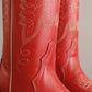  Red Jornada Boots